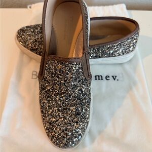 Glitter Espadrilles Slip-On Shoes